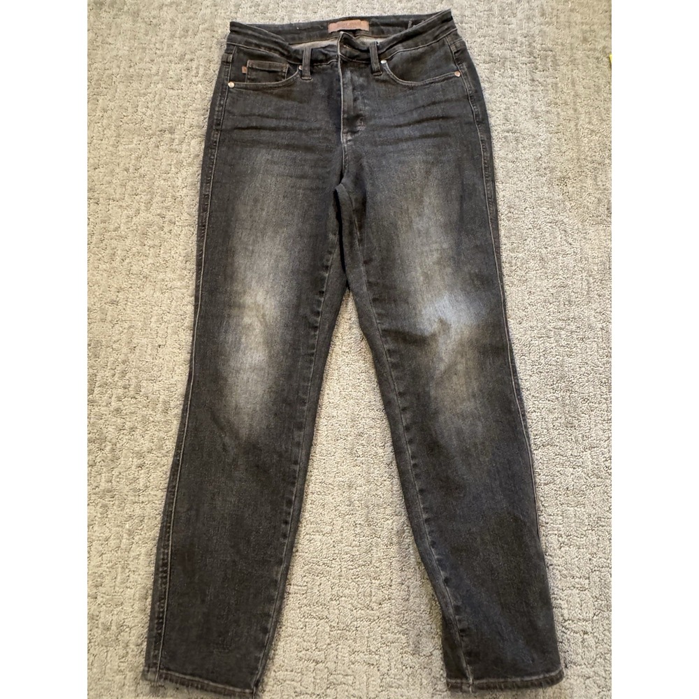 Judy Blue Slim Fit Jeans Size 7/28 Black Wash (D1)